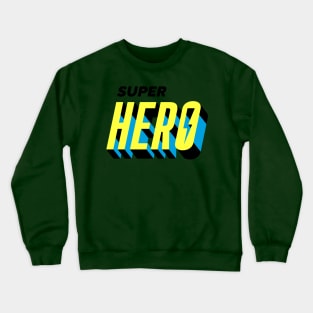 Superheld Geschenkidee Comic Superhero Crewneck Sweatshirt